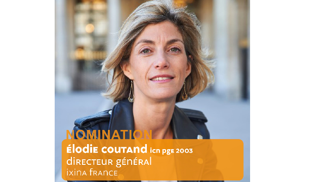 Elodie Coutand (ICN PGE 2003) nommée directeur général d'Ixina France