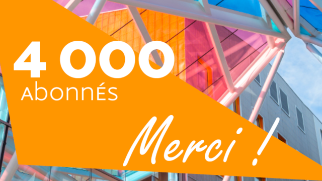 4 000 abonnés sur LinkedIn !