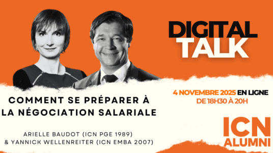 Digital Talk ICN Alumni : comment se préparer à la négociation salariale ? 