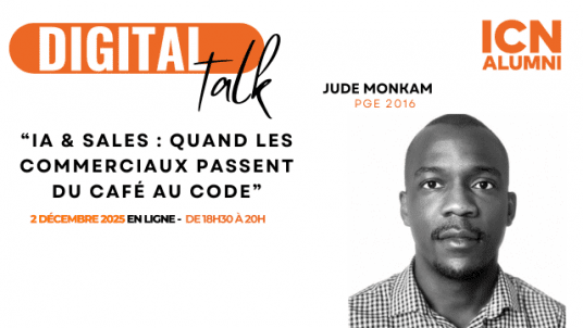 Digital Talk ICN Alumni : IA & Sales : quand les commerciaux passent du café au code