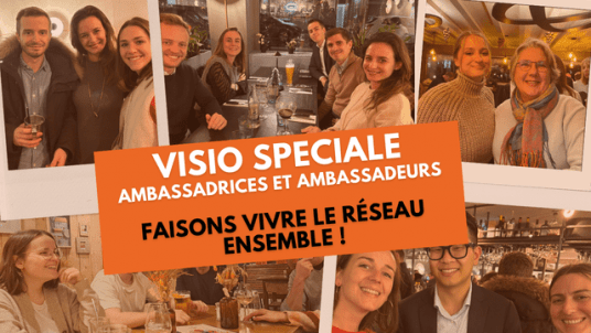 Visio ambassadeurs alumni  : Faisons vivre le réseau ensemble !