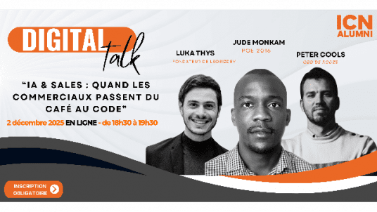 Digital Talk ICN Alumni : IA & Sales : quand les commerciaux passent du café au code
