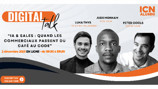 Digital Talk ICN Alumni : IA & Sales, quand les commerciaux passent du café au code